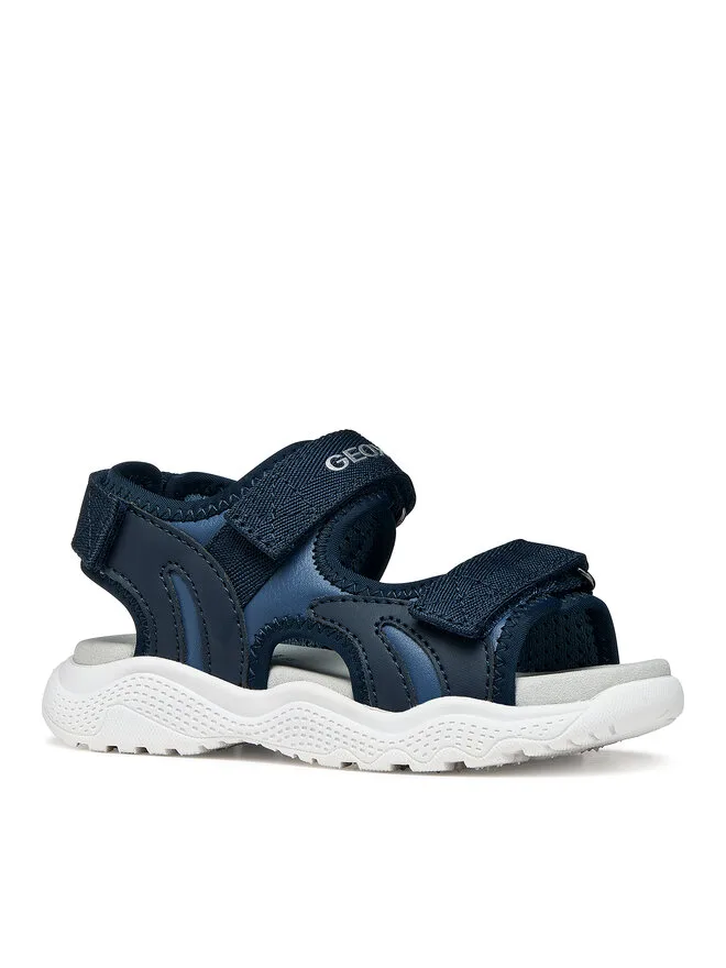 Geox Сандалии J Sandal Splush Boy J65GPA 05415 C0700 M темно-синие — фото 2