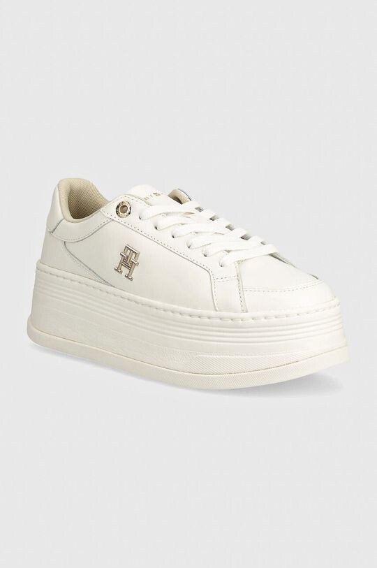 

Кроссовки TH PLATFORM SNEAKER LTHR Tommy Hilfiger, белый