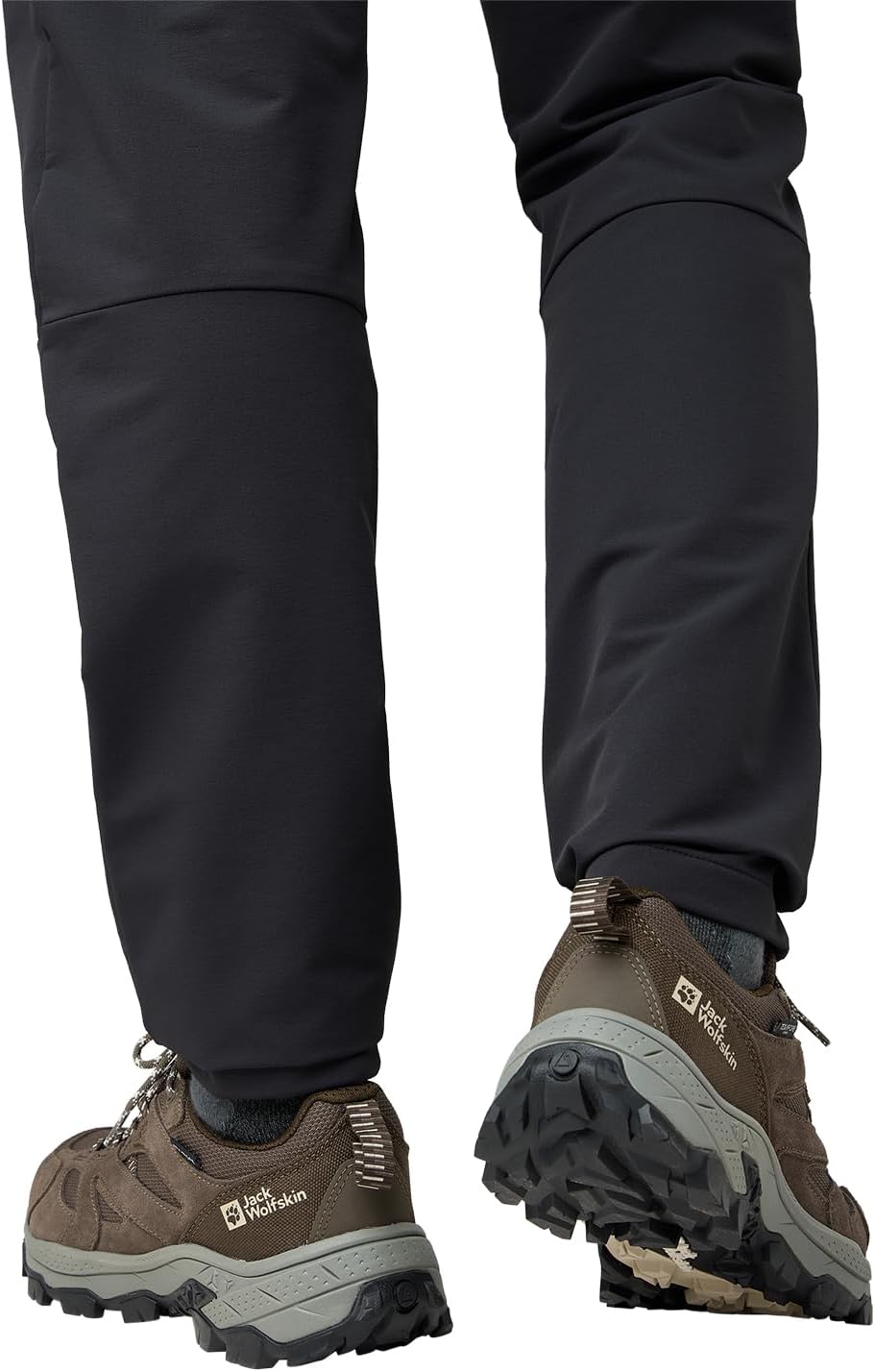 Мужские походные кроссовки Jack Wolfskin Vojo Tour Texapore Low M, Cold Coffee — фото 3