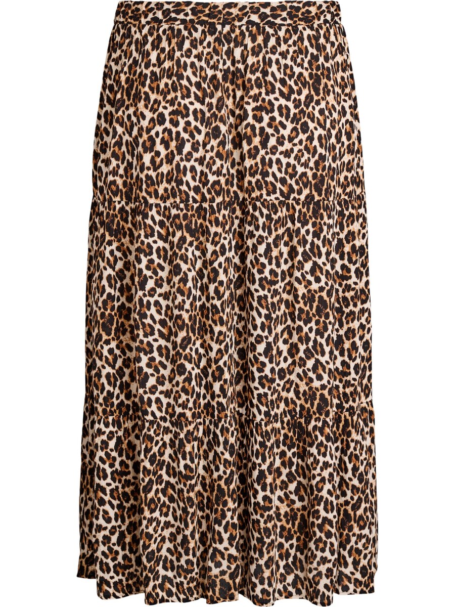 

Юбка Zizzi Carose, цвет Light brown/Dark brown