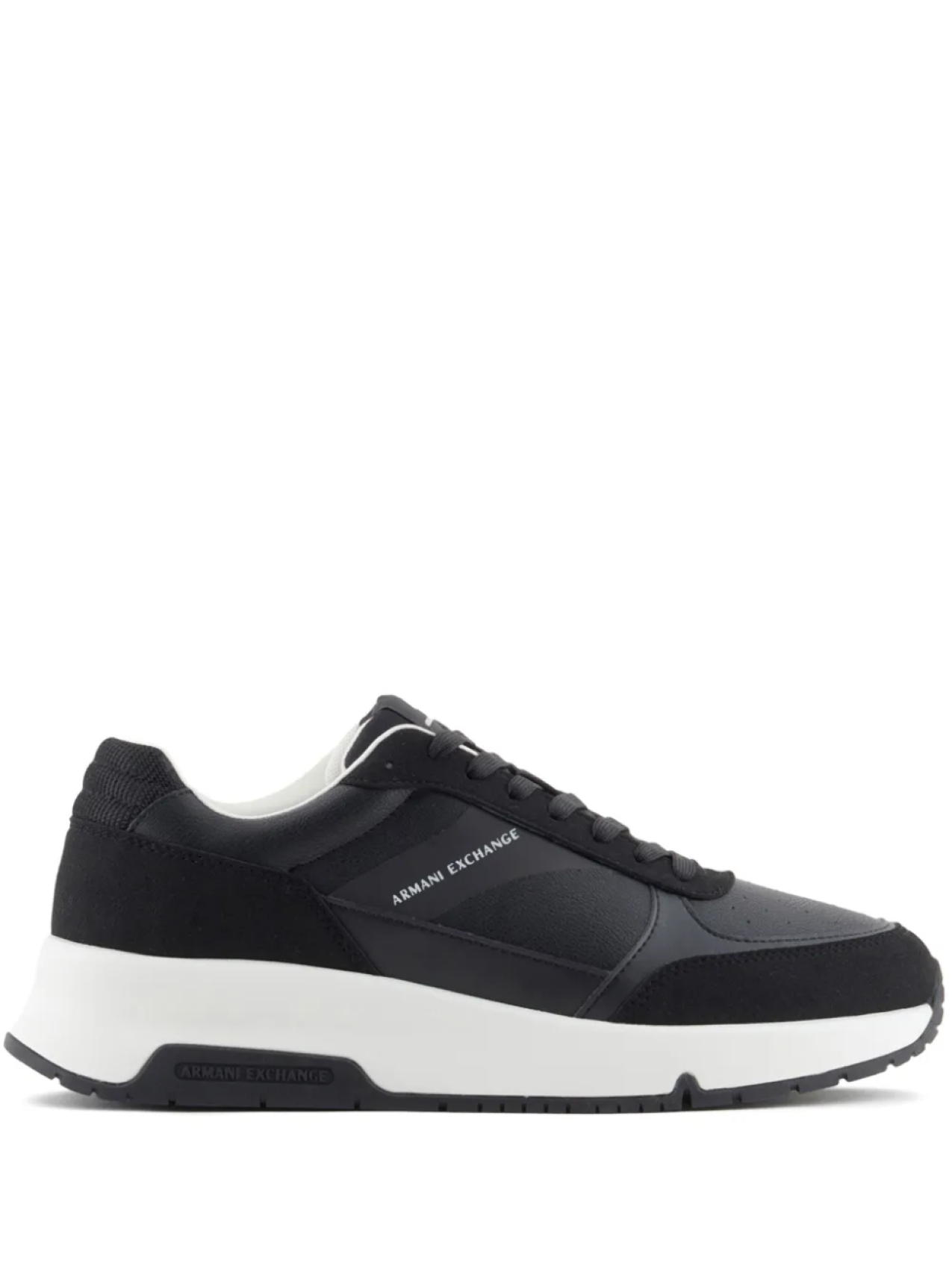

Armani Exchange кроссовки с логотипом, черный