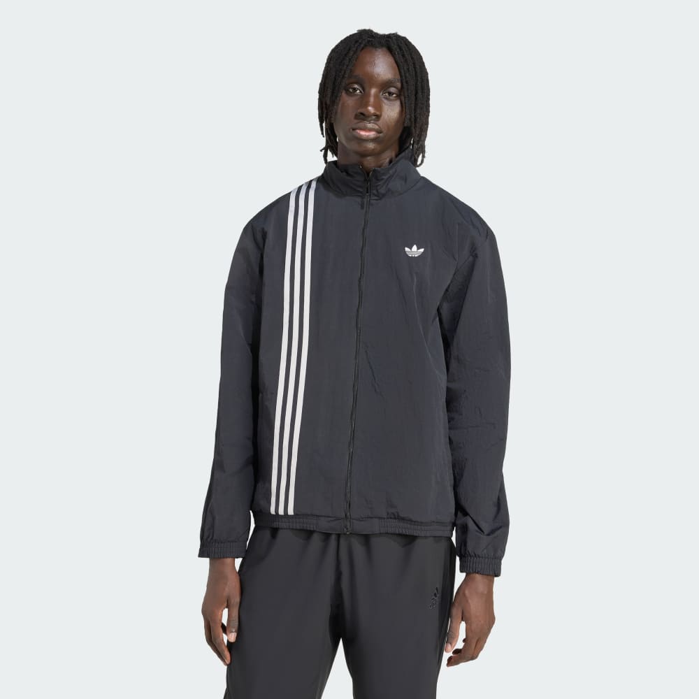 

Спортивный костюм Adidas Firebird Front Stripes Woven Track Top, черный