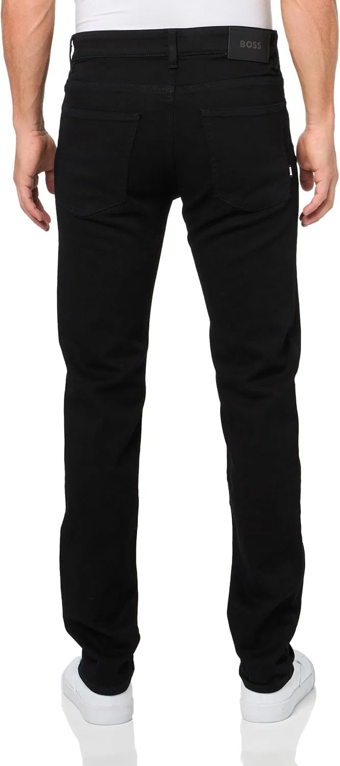 Джинсы slim fit BOSS, Midnight Black — фото 2