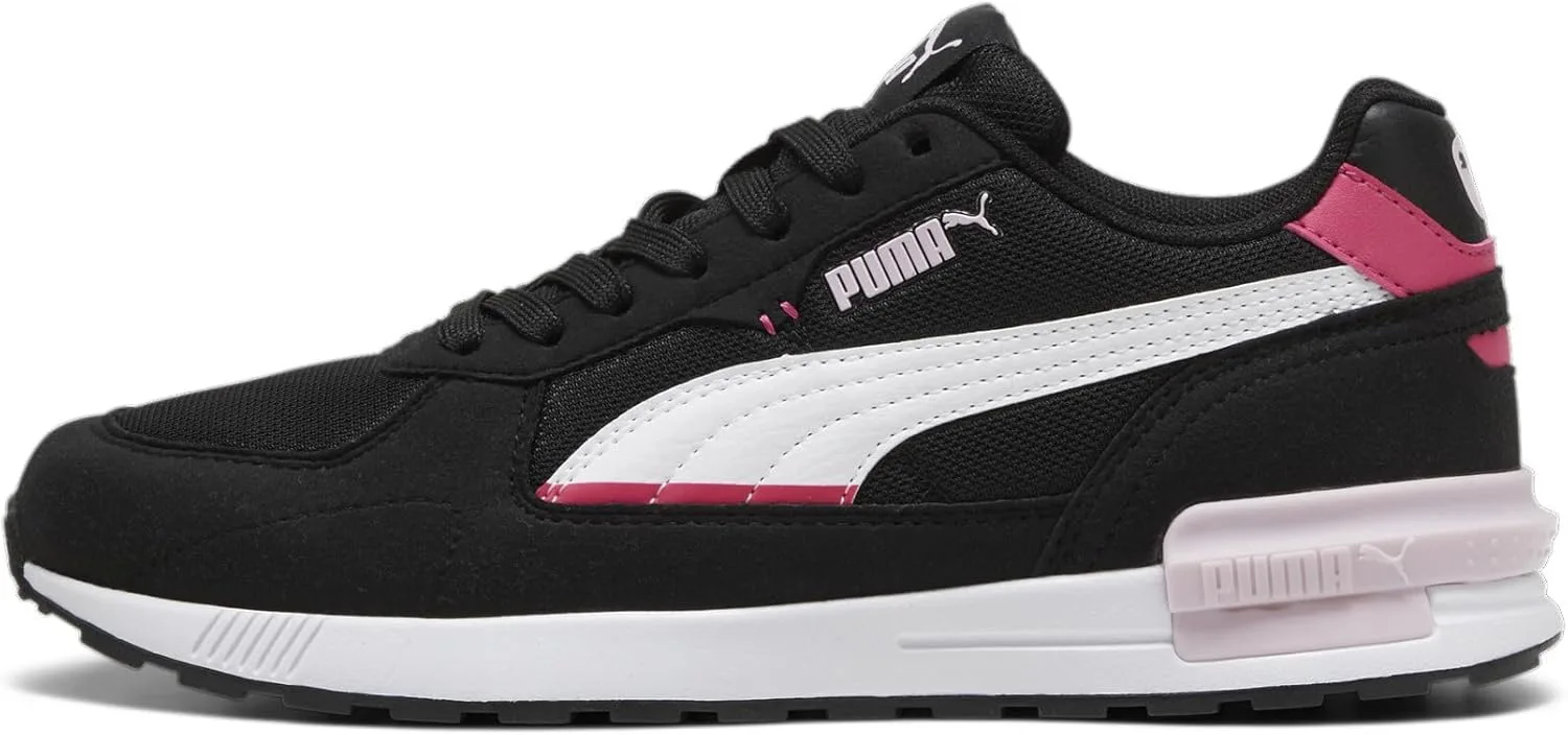 Кроссовки PUMA Graviton унисекс, белый/черный/розовый — фото 3