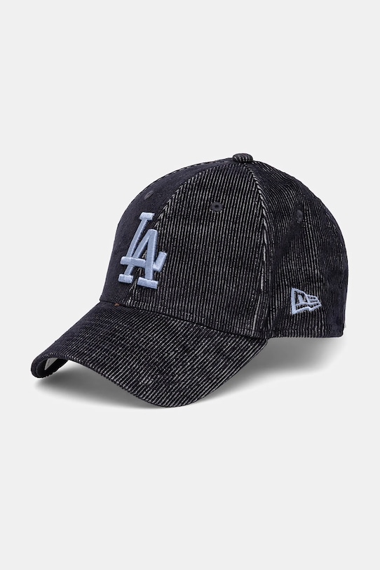 

Кепка из вельвета с козырьком New Era, темно-синий