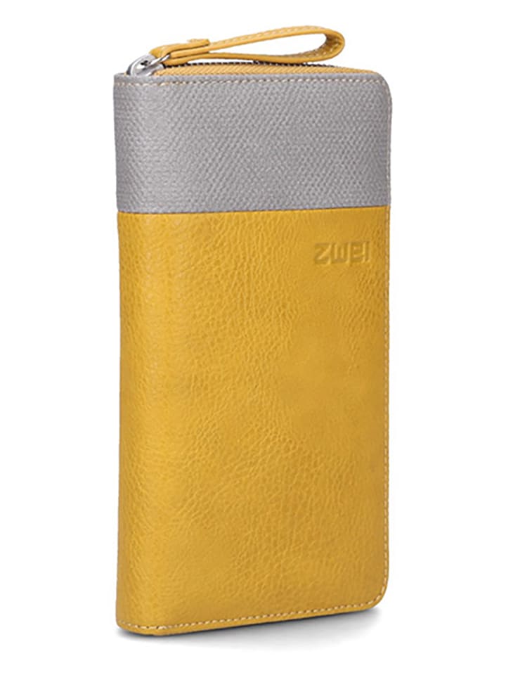 

Zwei Кошелек желто-серебристого цвета - (Ш)11 x (В)20 x (Г)3 см