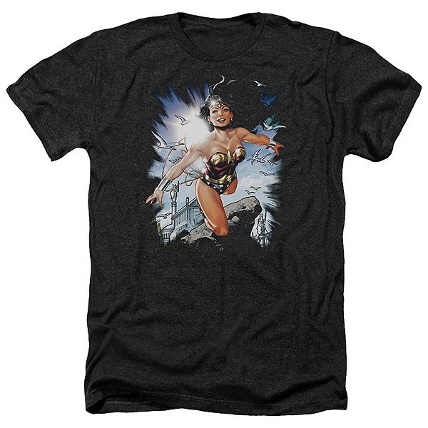 

Футболка Justice League of America Themyscira Adult Heather Licensed Character