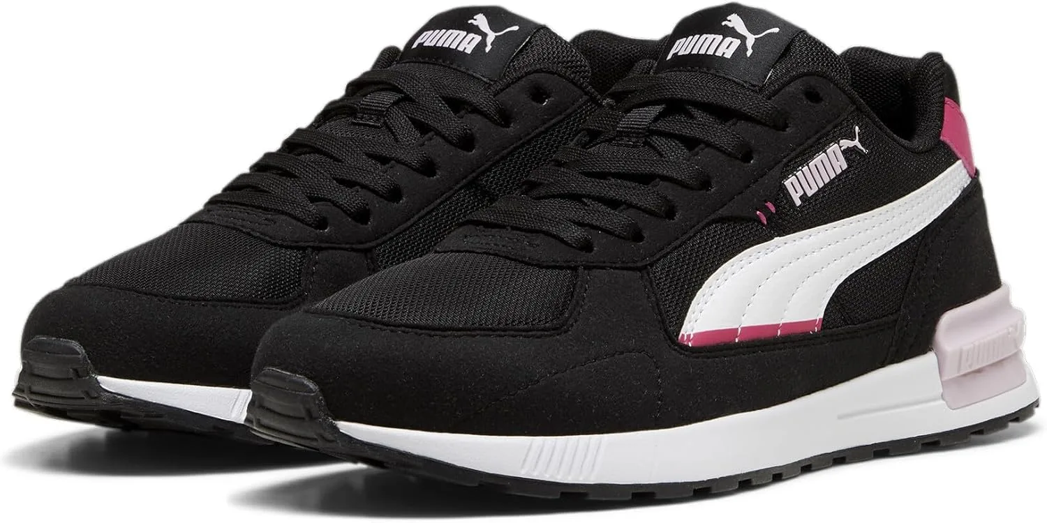 Кроссовки PUMA Graviton унисекс, белый/черный/розовый