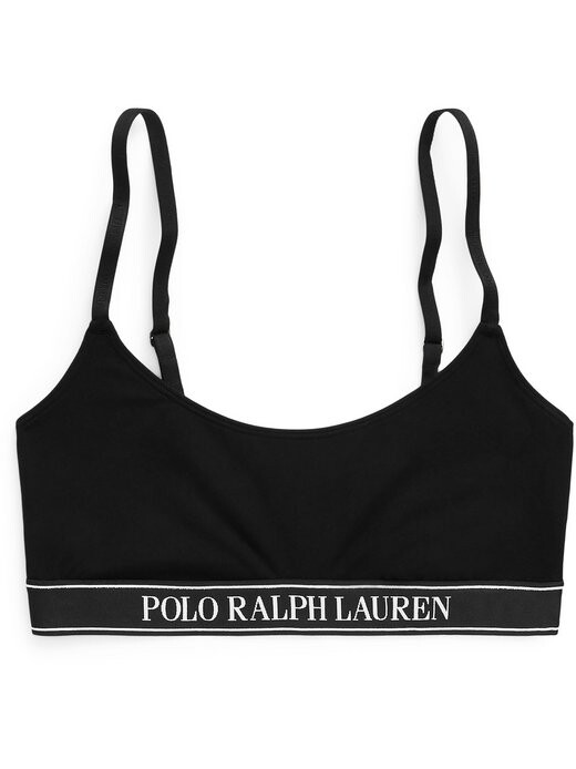 

Бюстье-Бралетт с круглым вырезом Polo Ralph Lauren, черный
