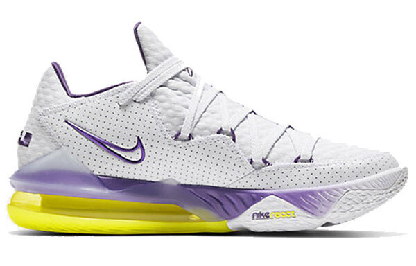 Кроссовки lebron 17 low ep Nike, белый — фото 2