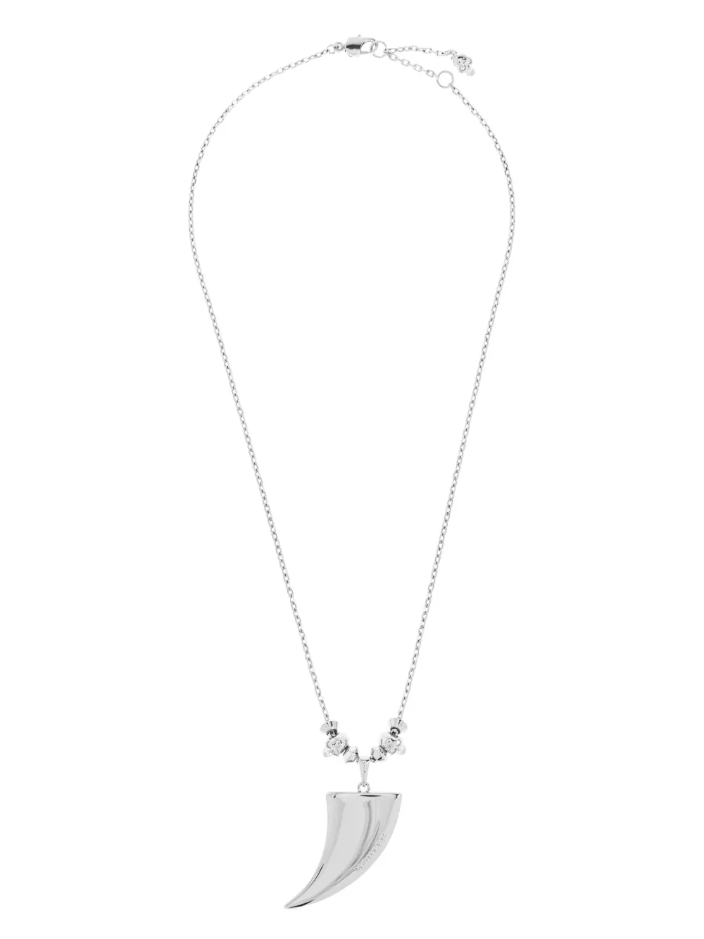 

Колье с подвеской Alexander McQueen, серебяный