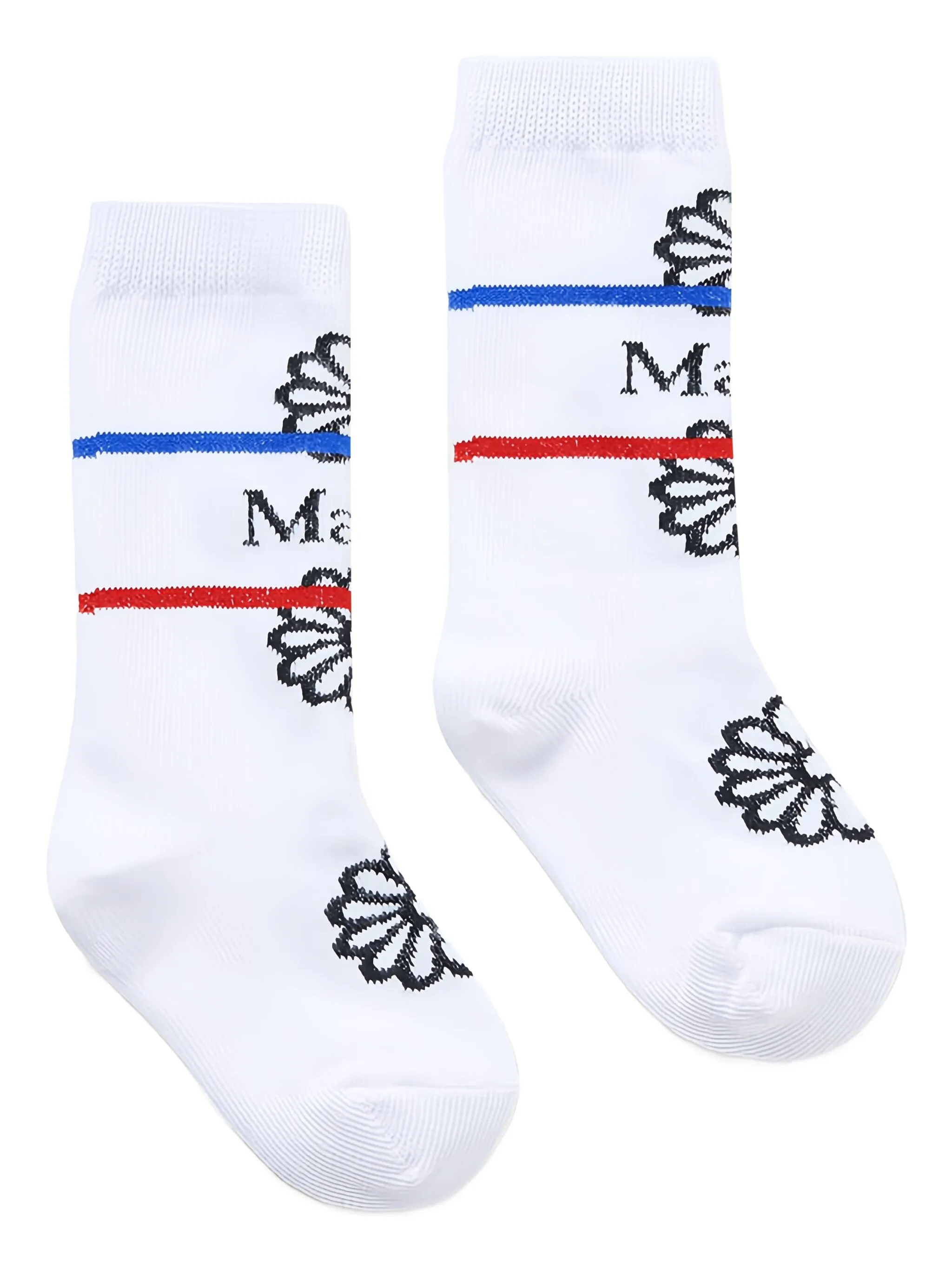 

Носки в полоску Mardi Mercredi Les Petites, белый