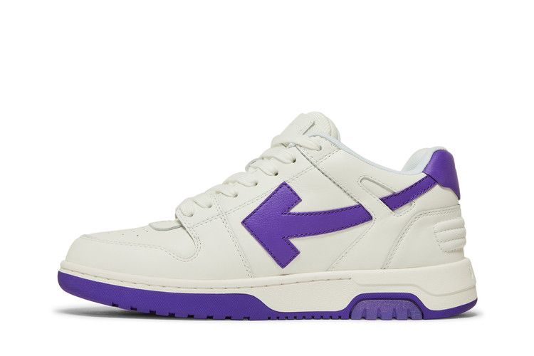 Кроссовки Off-White Off-White Wmns Out Of Office 'White Dark Purple', белый — фото 4