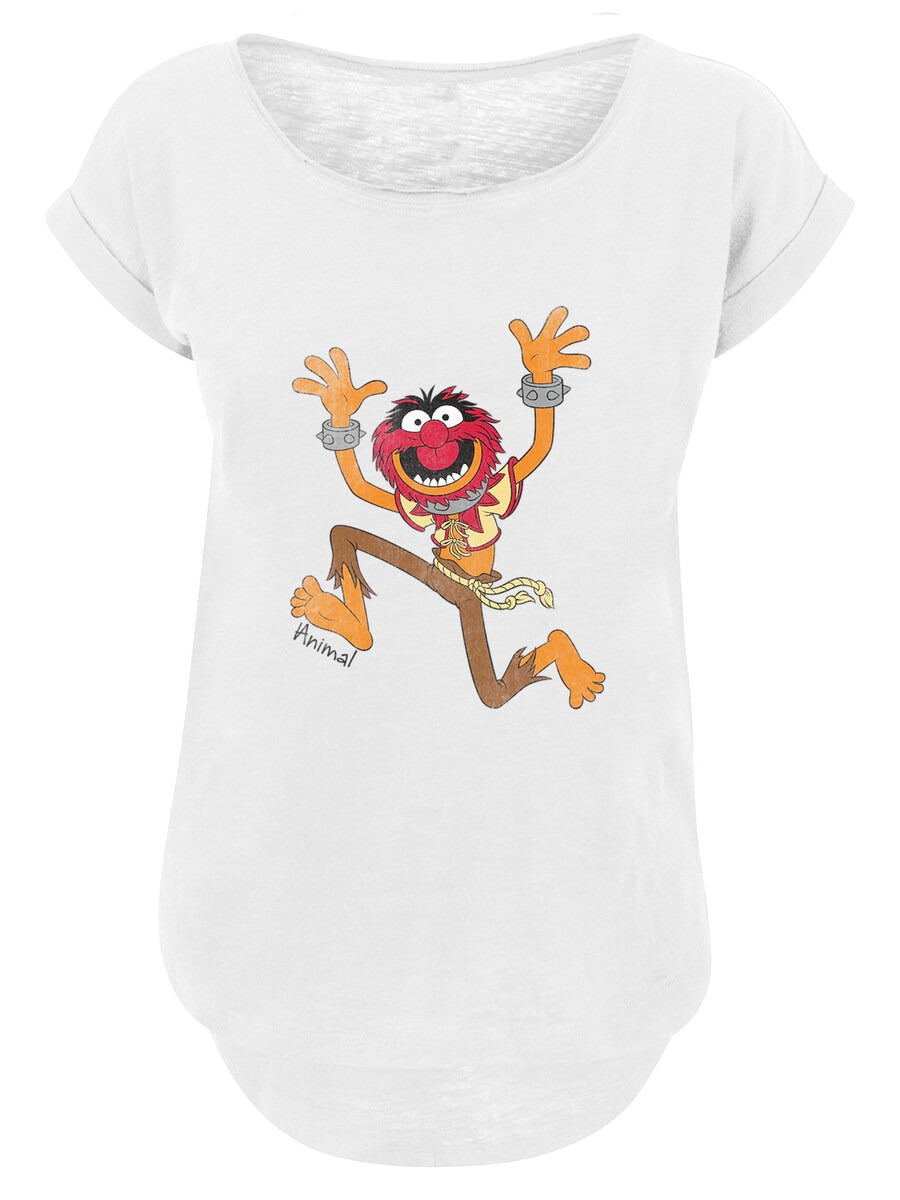 

Футболка F4NT4STIC Disney Muppets Animal Classic, mottled white