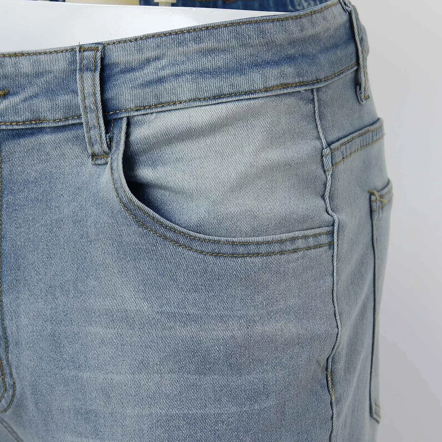 Джинсы Slim Fit Vintage Light Blue — фото 3