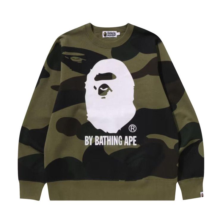 

Толстовка BAPE Giant 1st Camo By Bathing Ape Crewneck Sweatshirt, Green