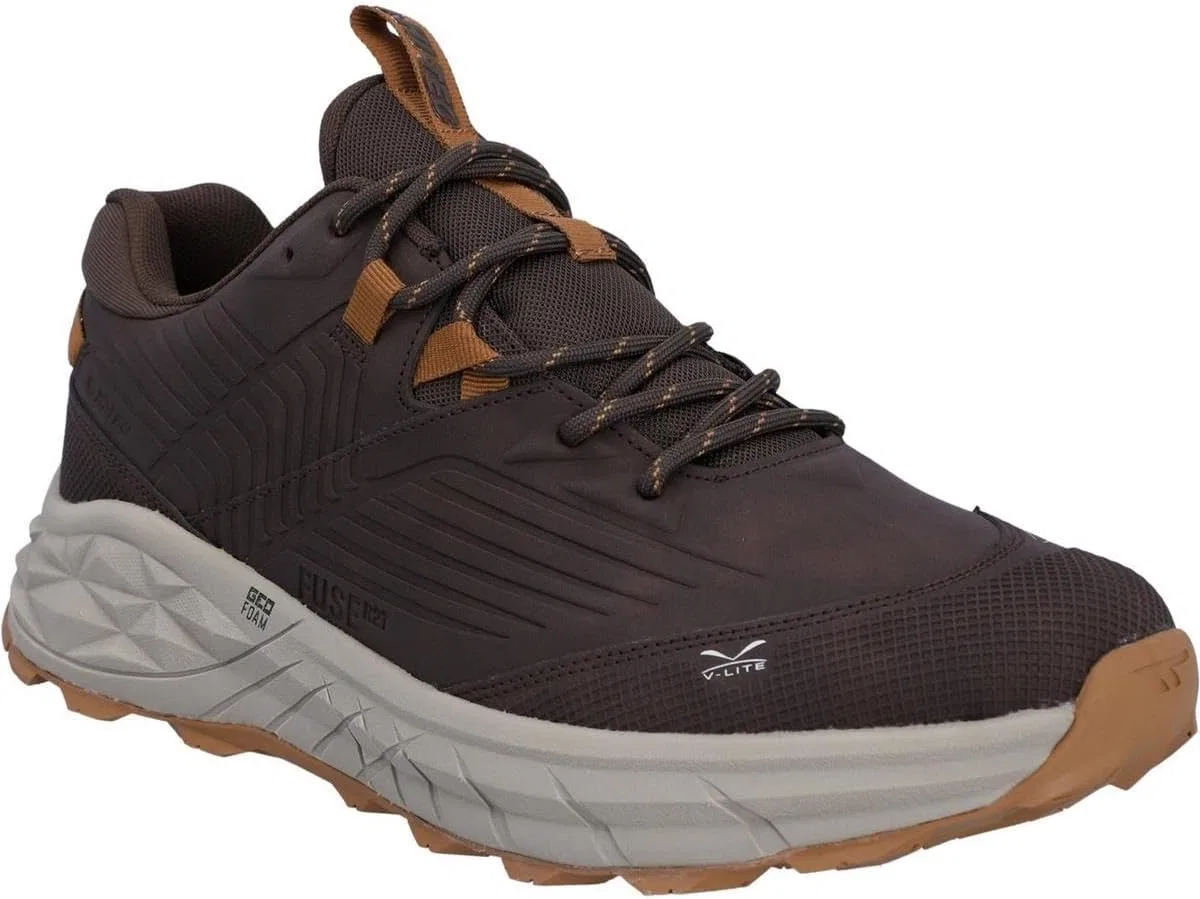 Мужские походные кроссовки HI-TEC Fuse Trek, Chocolate Brown Timber Wolf