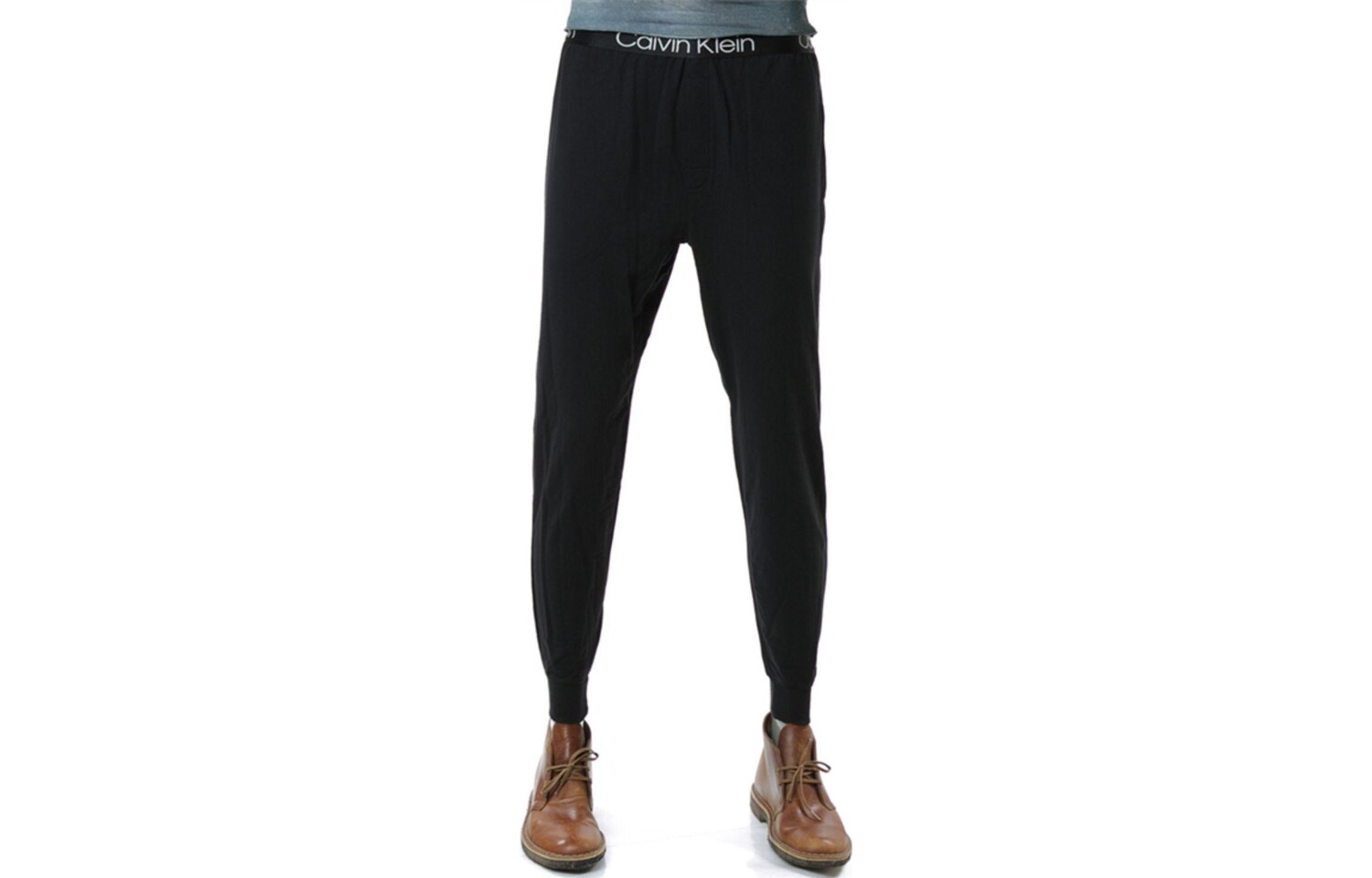 

Мужские трикотажные спортивные штаны Calvin Klein, цвет Black