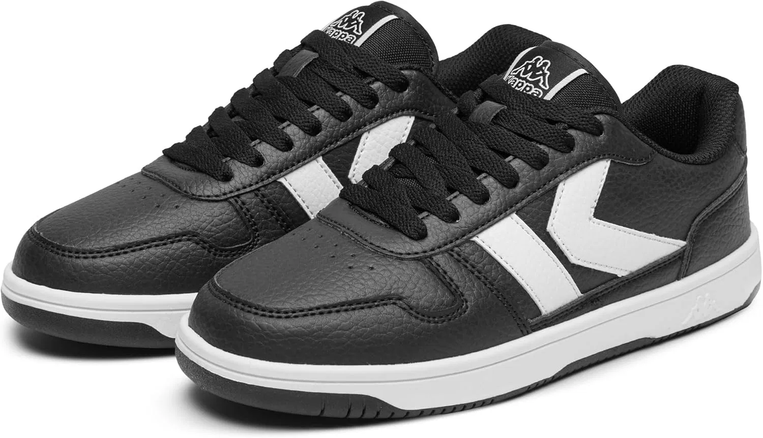 Мужские кроссовки Karushi с логотипом Kappa, Black White
