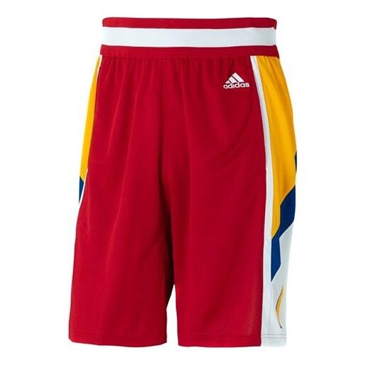 

Шорты men's loose sports breathable red shorts Adidas, красный