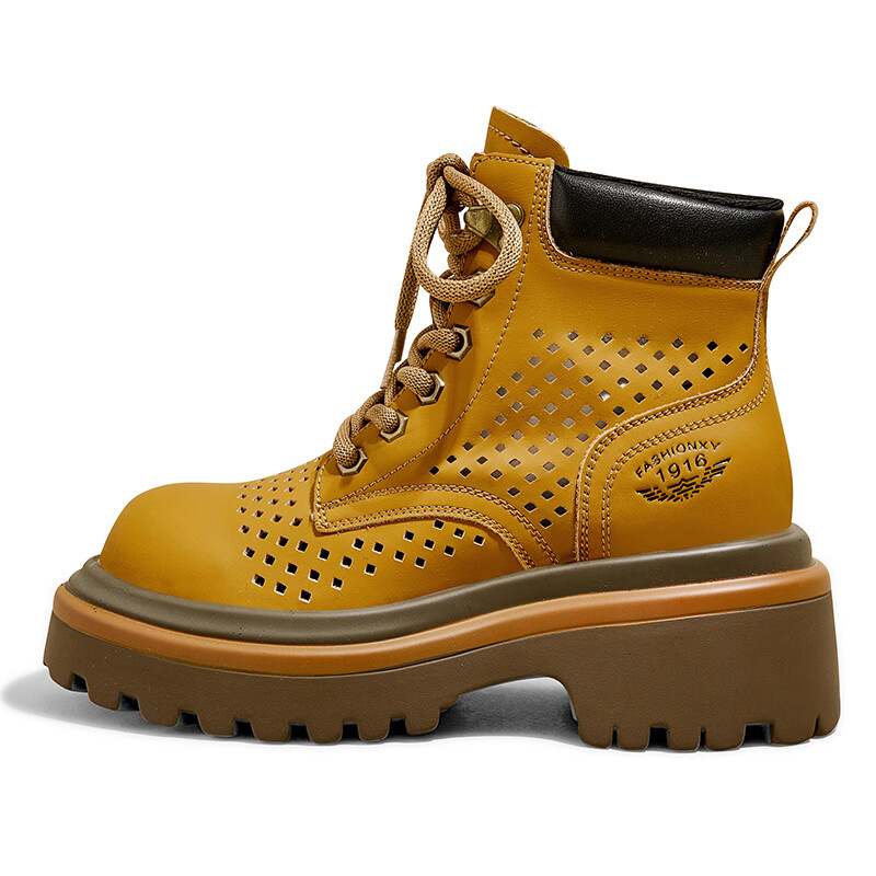 

Ботинки Martin Boot женские A Poinsettia Princess, цвет Yellow (flat)