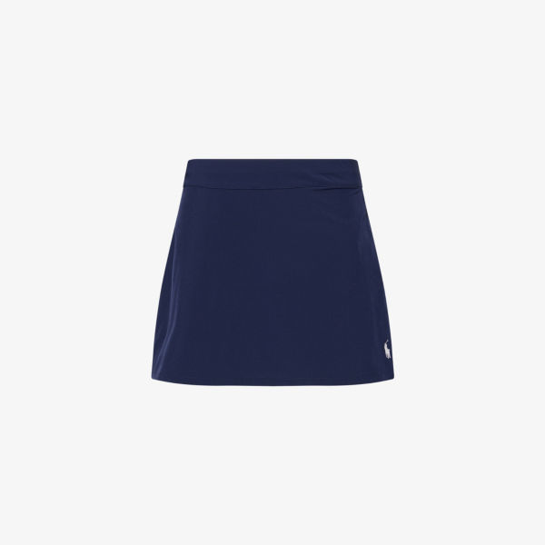 

Polo Ralph Lauren x Wimbledon мини-юбка-шорты с вышитым логотипом из эластичной ткани Polo Ralph Lauren, синий