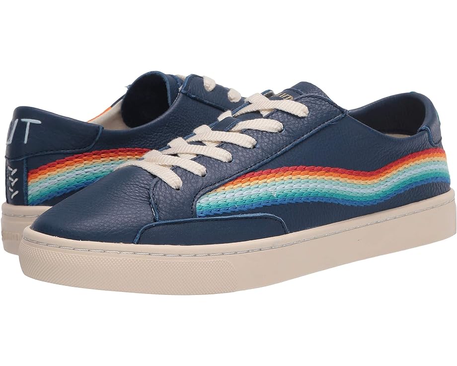 

Кроссовки Soludos Rainbow Wave Sneaker, цвет Marine Blue