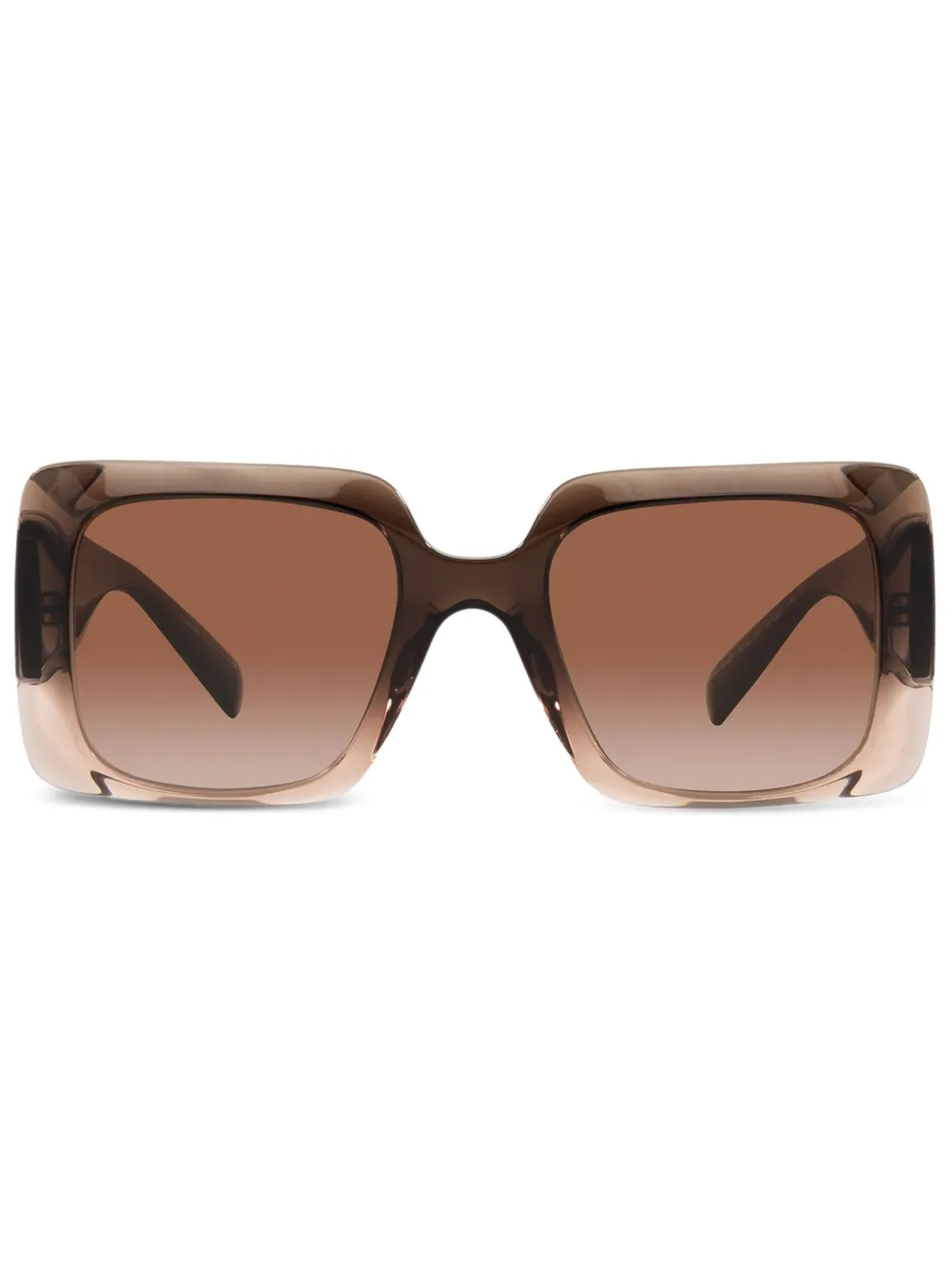

Солнцезащитные очки с декором Medusa Versace Eyewear, коричневый