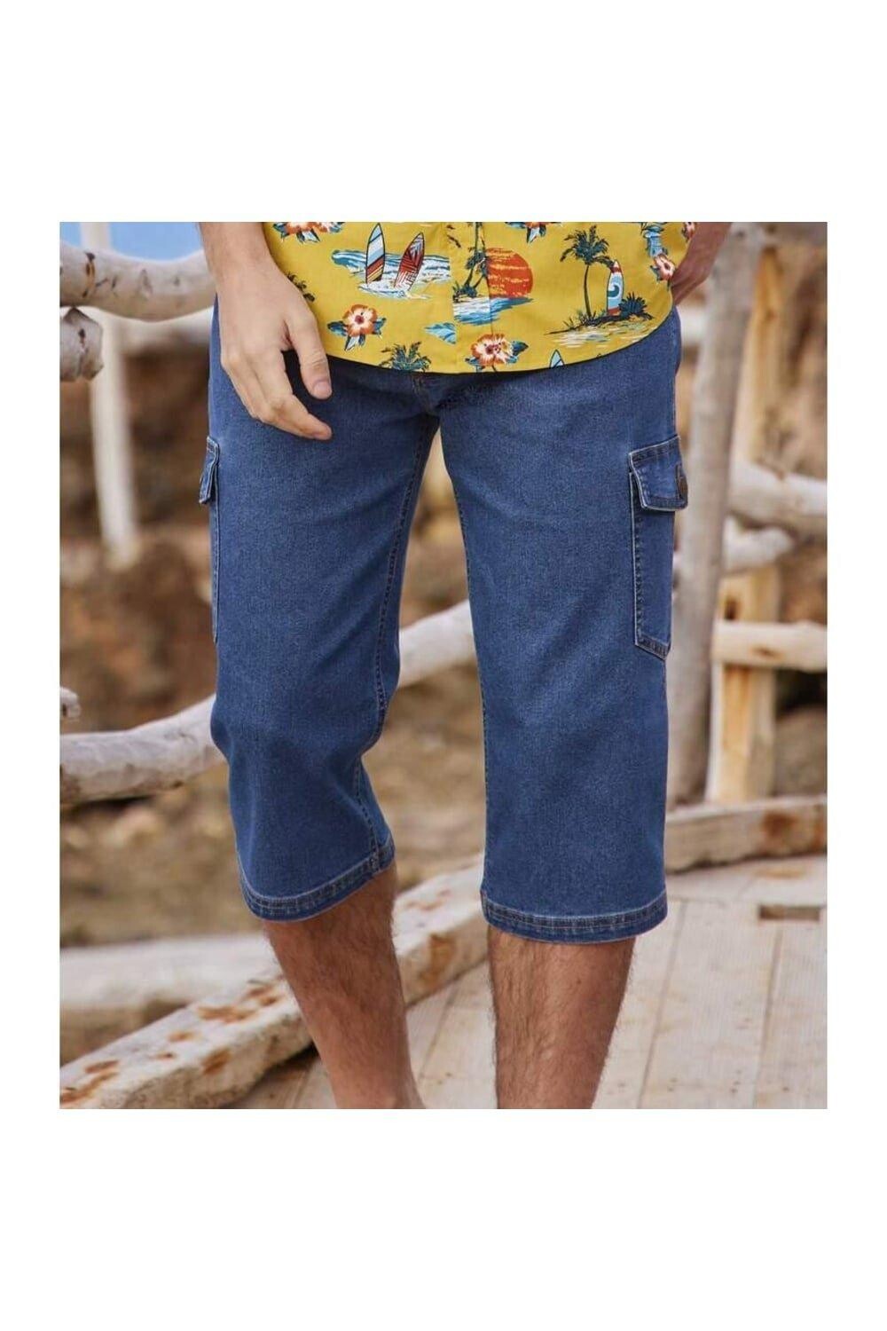 

Укороченные брюки карго Atlas for Men, синий