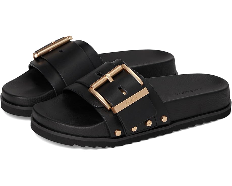 Сандалии AllSaints Ellie Stud Slider, черный