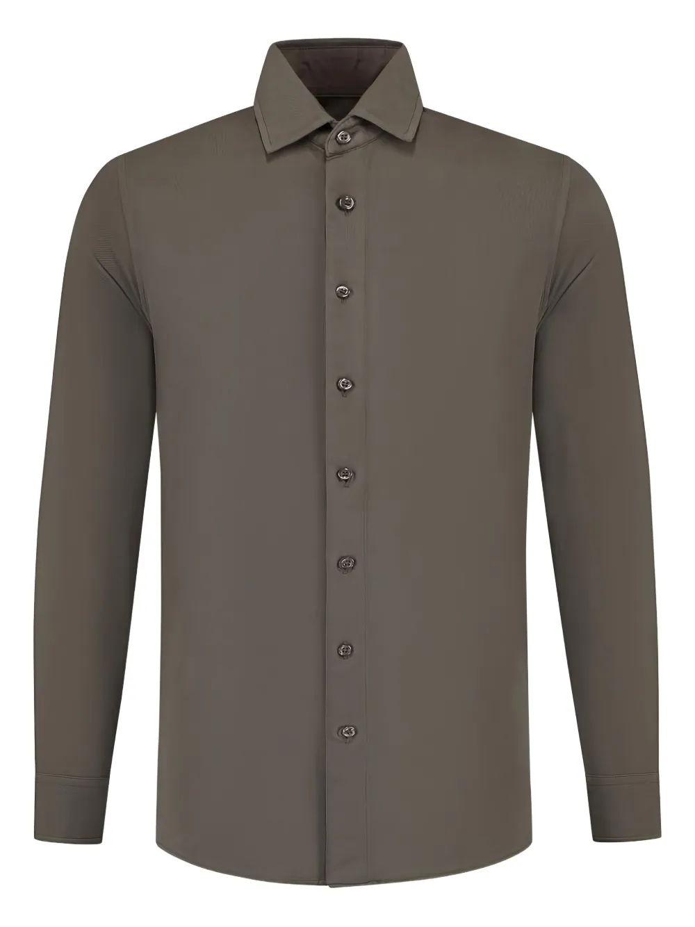 

Рубашка узкого кроя Doriani Cashmere, коричневый