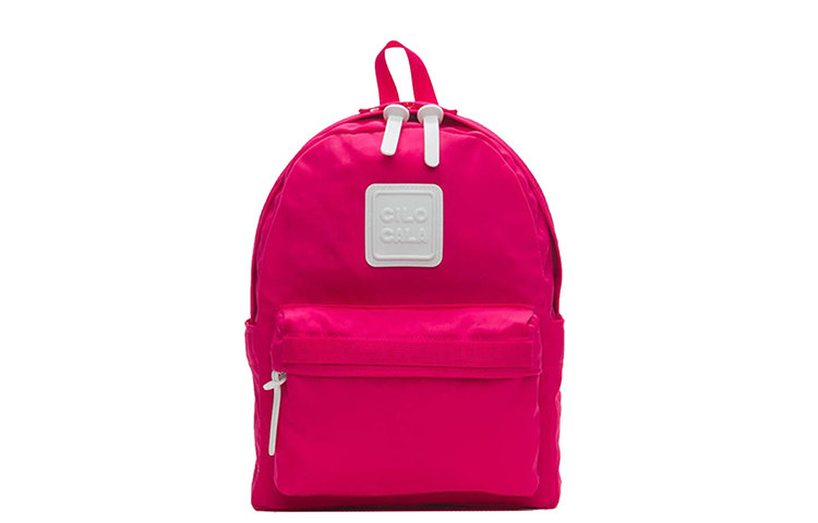 

Рюкзак из нейлоновой ткани, маленький размер, унисекс, цвет «макарон» Cilocala, rose красный