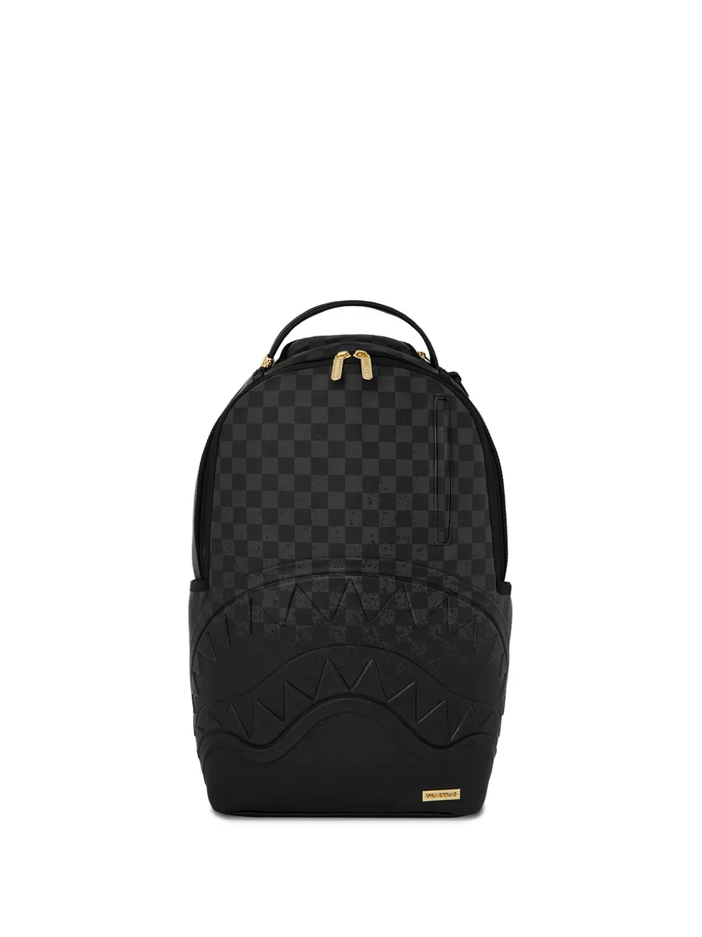 

Рюкзак Spritz в шахматную клетку с изображением акулы Sprayground, черный