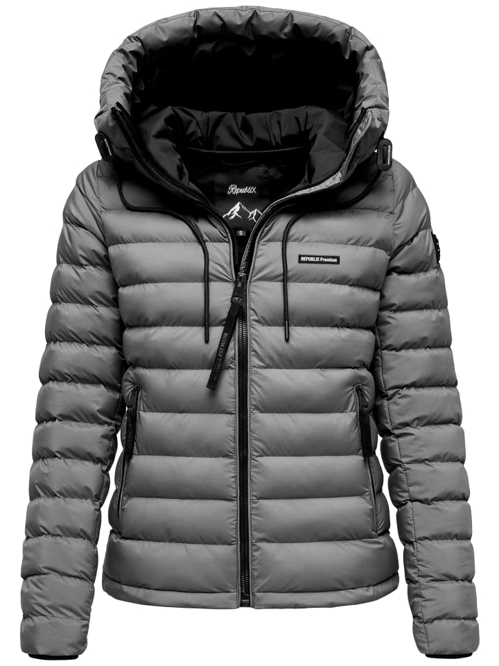 

Зимняя куртка MYA темно-серого цвета REPUBLIX