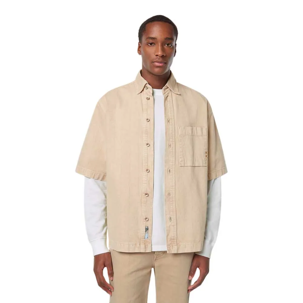 

Рубашка с коротким рукавом Scotch & Soda 180019, бежевый