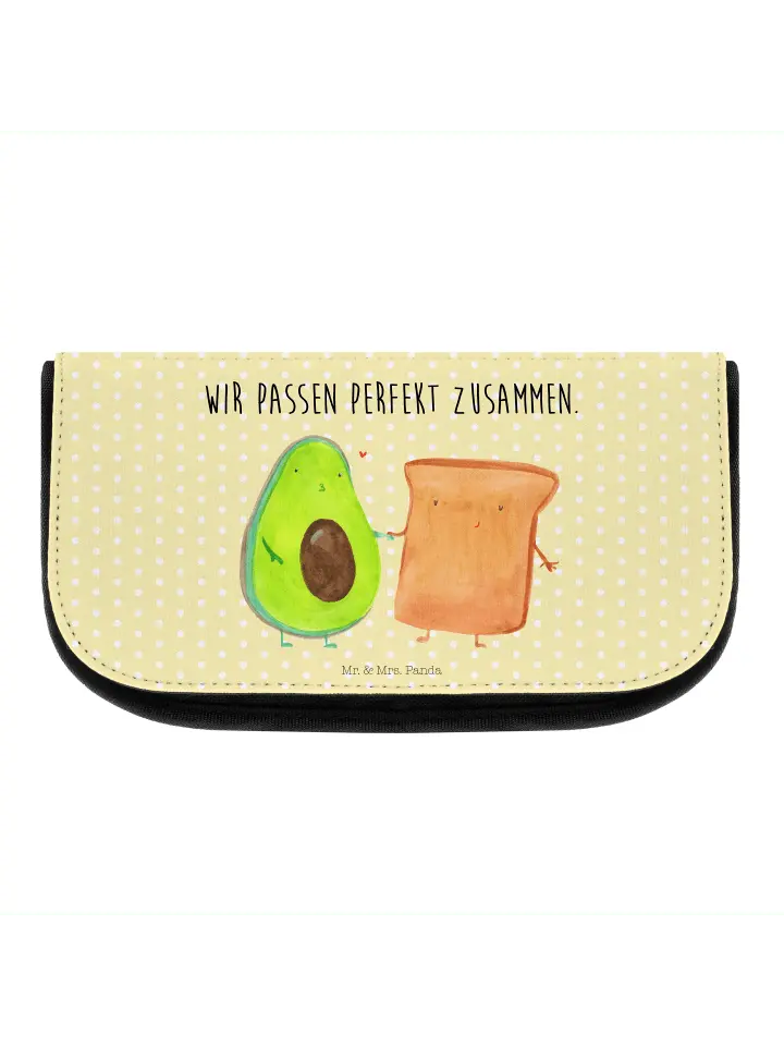 

Косметичка Mr. & Mrs. Panda, желтый пастельный