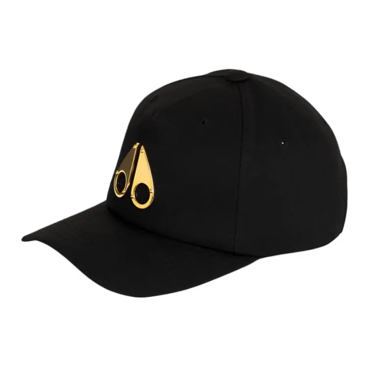 

Moose Knuckles Хлопковая бейсболка мужская черная, Black