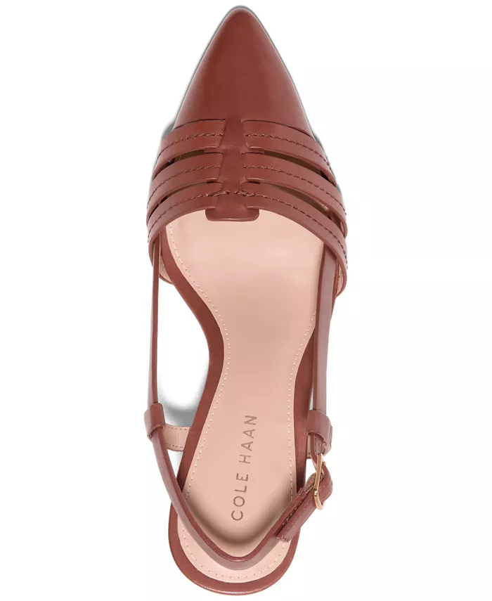 Женские босоножки Mylah Huarache на шлейках Cole Haan, коричневый — фото 4