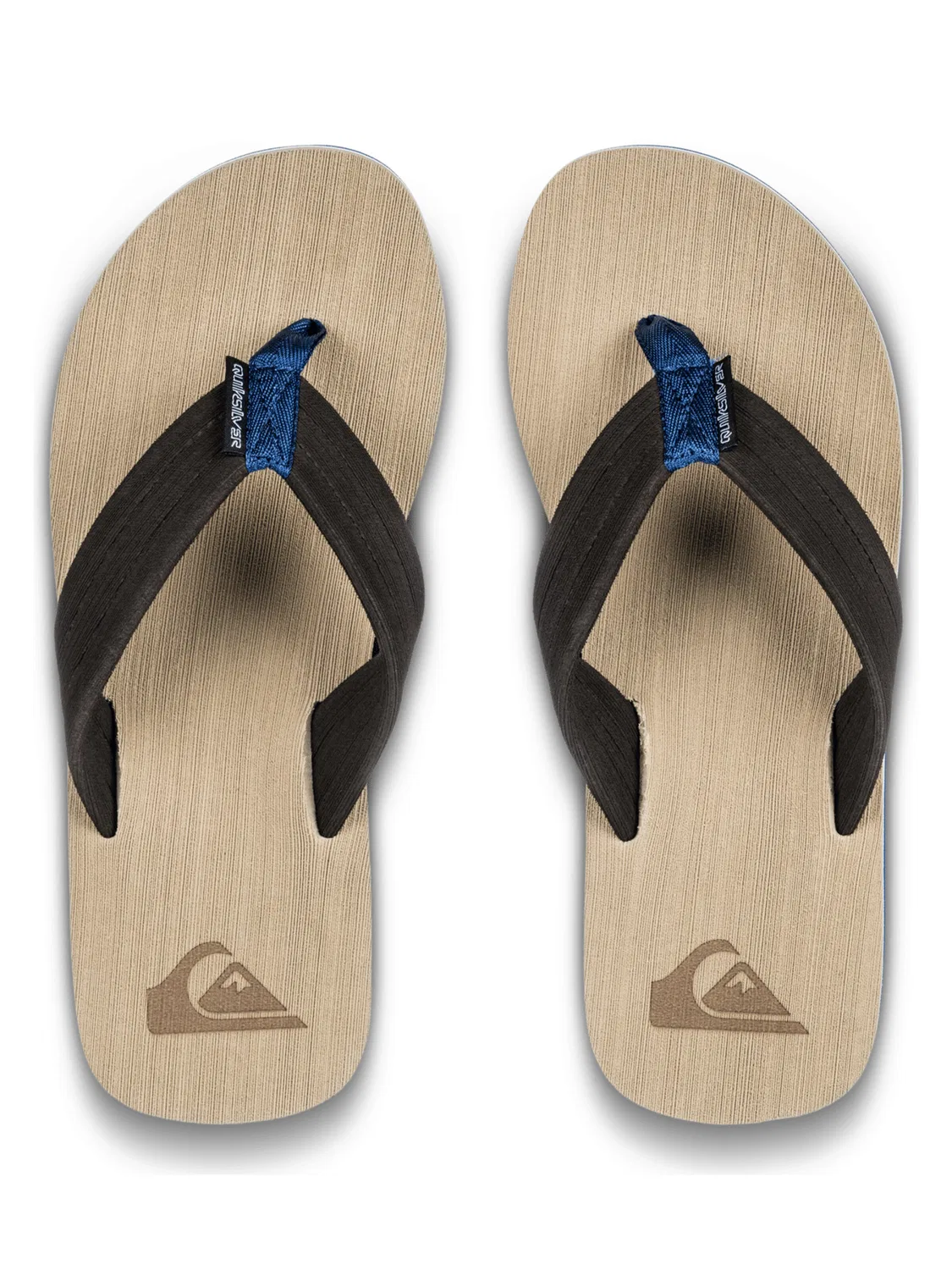 Сандалии с Т-образным ремешком 'Molokai Layback' Quiksilver, Beige — фото 3