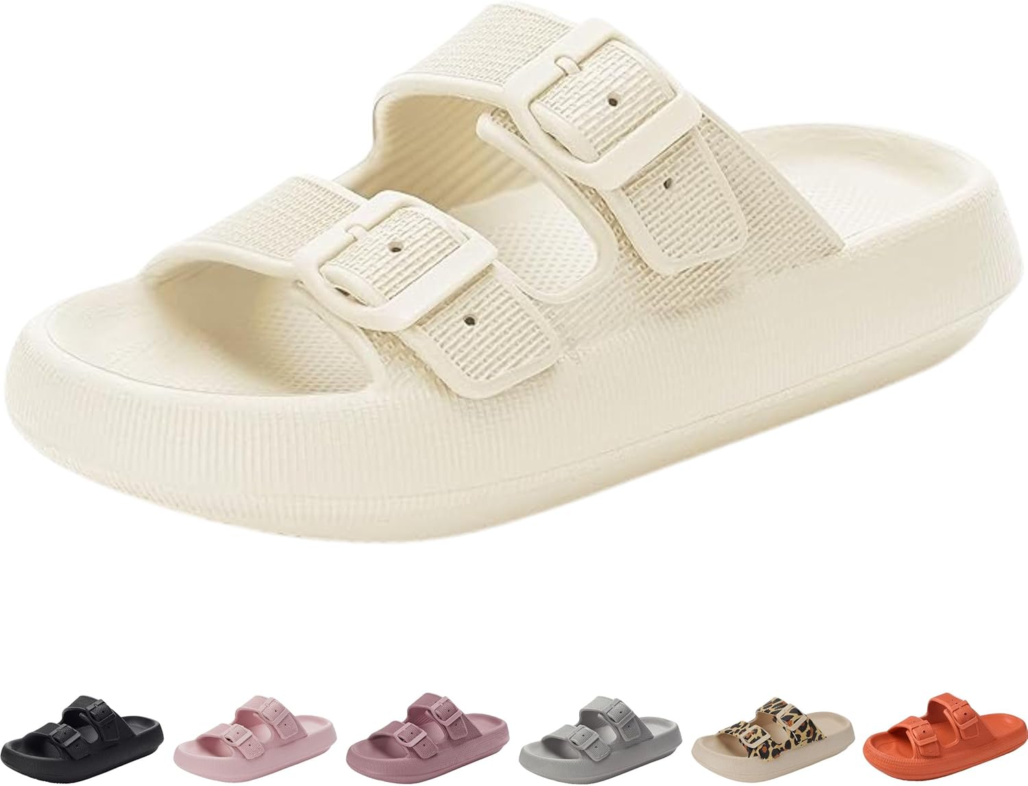 

Тапочки-подушки GARDMA для женщин и мужчин, бежевый