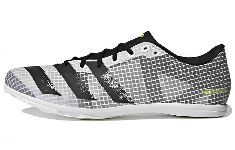

Кроссовки Distancestar для бега унисекс с низким верхом, черные/белые/серые Adidas