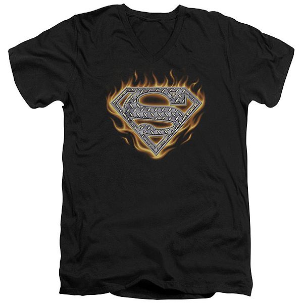 

Футболка с принтом Superman steel fire shield Licensed Character