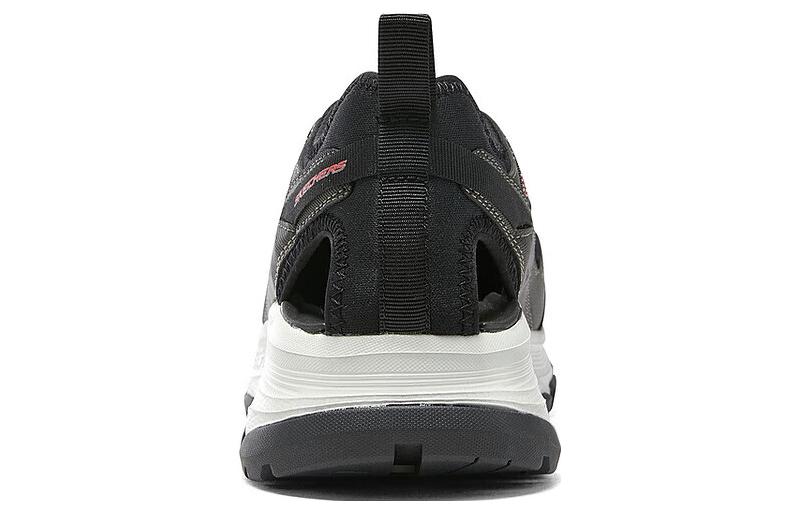 Skechers Д'Люкс Треккер Сандалии для речного треккинга мужские черно-зеленые — фото 4