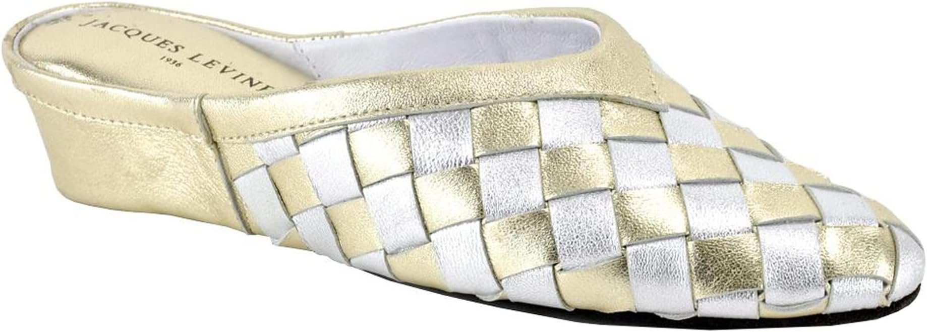 

Туфли Jacques Levine 4640 Woven, цвет Gold/Silver