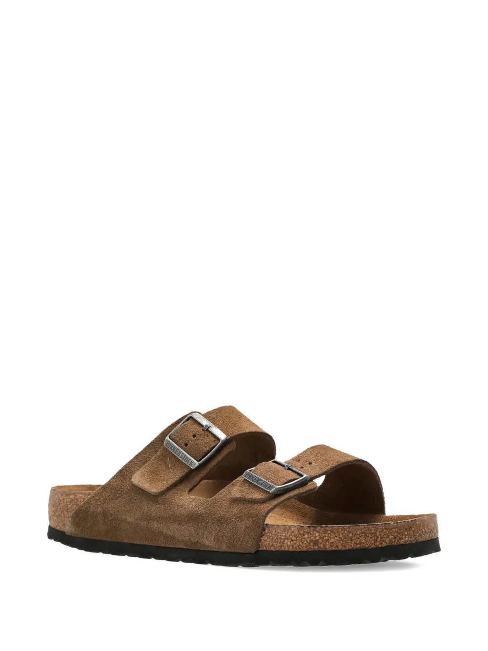 Сандалии Arizona с пряжками BIRKENSTOCK, коричневый — фото 3