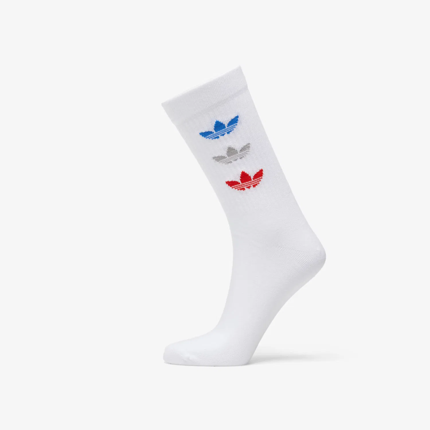 Носки Crew Socks Adidas белые (2 пары) — фото 3