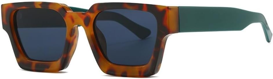 

Женские солнцезащитные очки UV400 с градиентом, мужские оранжево-фиолетовые, для занятий спортом на открытом воздухе, бега, езды на велосипеде LXLHWN, Leopard Green Grey