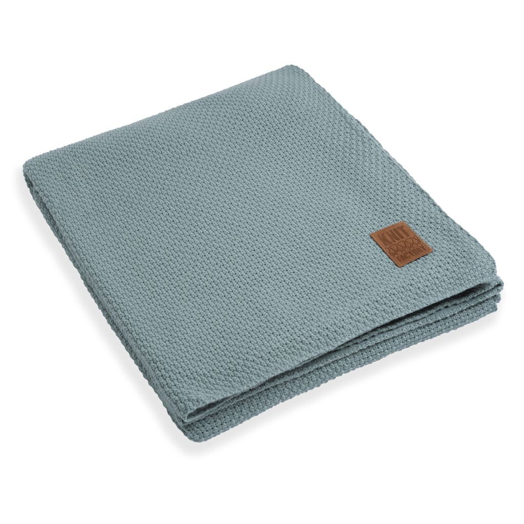 

Knit Factory Jesse Plaid XL — Каменно-зеленый — 195x225 см