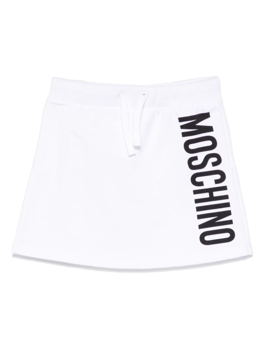 

Moschino Kids юбка с логотипом, белый