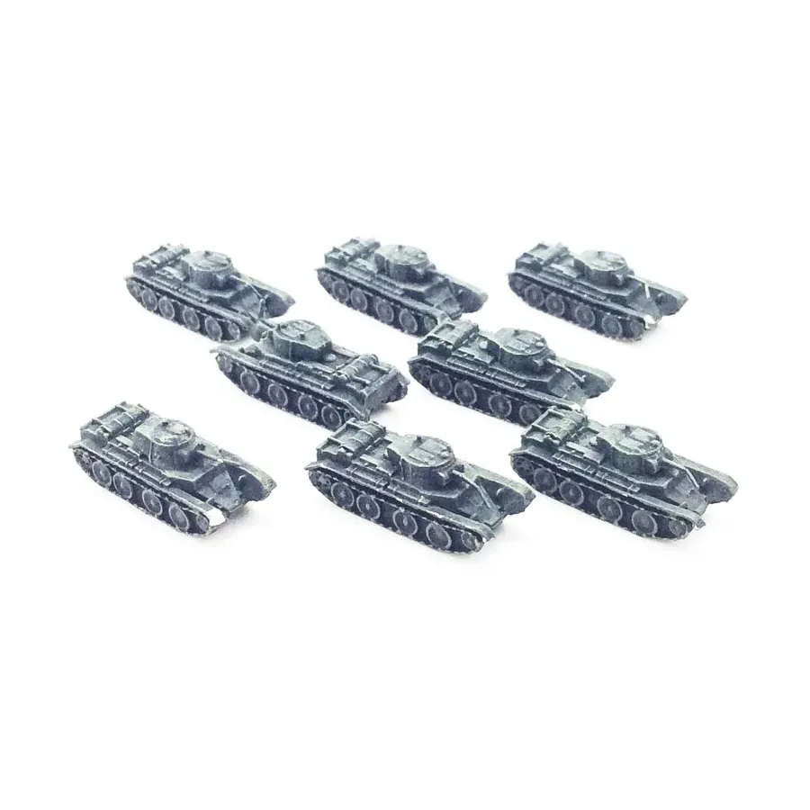 

БТ-7 Коллекция №2, WWII Micro Armour - Russia - Loose Miniatures (1:285)